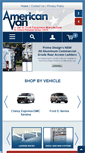 Mobile Screenshot of americanvan.com